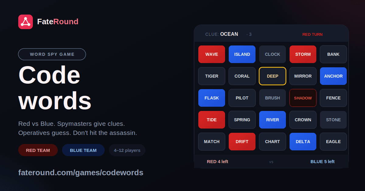 Codewords screenshot