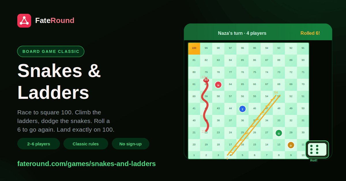 Snakes & Ladders screenshot